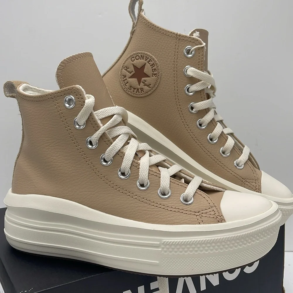 Converse WMNS Tan High-Top Leather Platform Sneakers A09261C
CTAS MOVE HI WARM - Picture 7 of 16